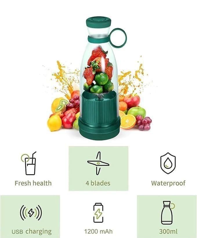 Portable Mini Juice Blender β USB Rechargeable Mixer Juicer