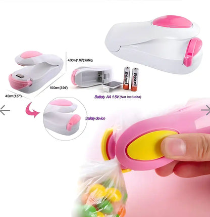 SealSmart™ Handheld Mini Heat Sealer